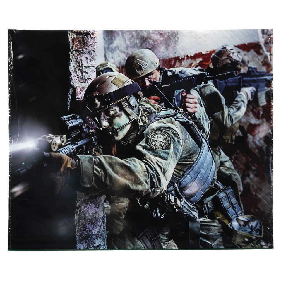 Bolsa de plástico 50x40 cm NAVY SEAL 101INC estilo army