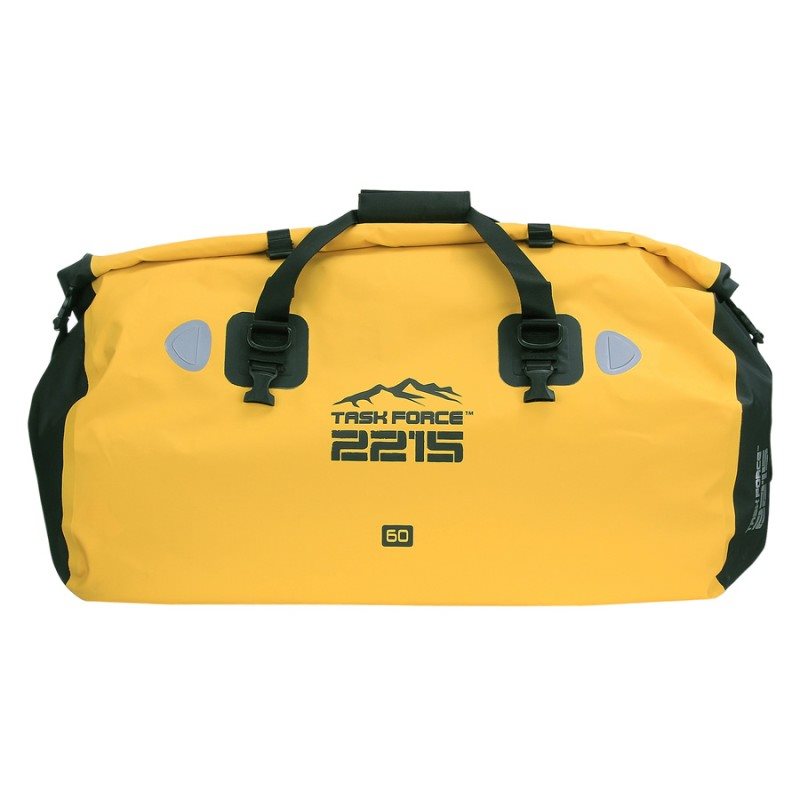 Bolsa impermeable BEAR CREEK 100 L amarilla en PVC, resistente a salpicaduras y cortas inmersiones