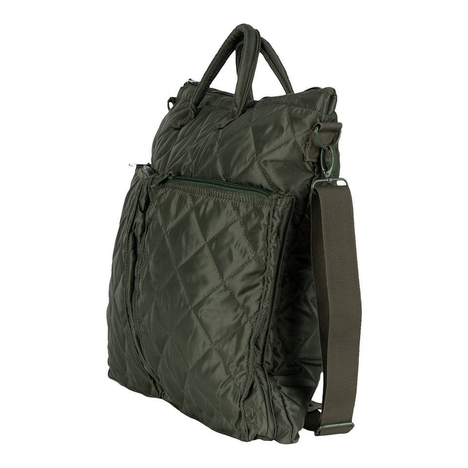 Bolsa PILOT para casco verde y naranja