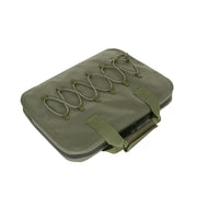 Bolsa impermeable verde para pistola o portátil, interior 390×290 mm, exterior 400×300×50 mm, 100% PVC