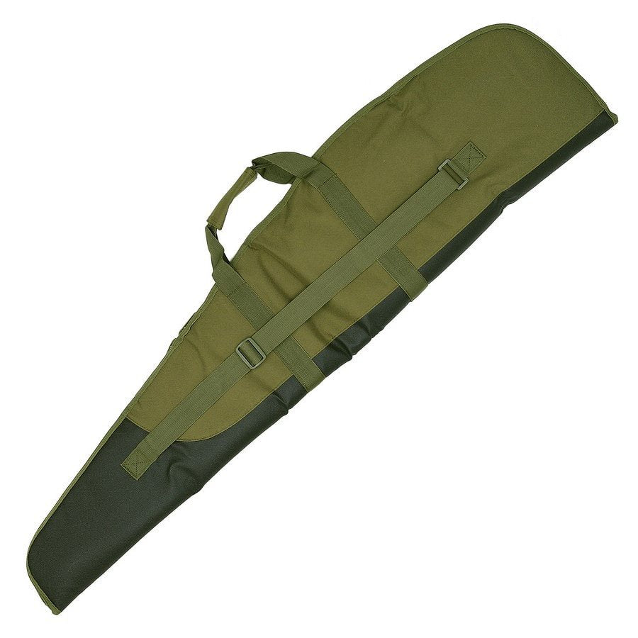 Funda para arma PREDATOR verde para armas largas hasta 110 cm con bolsillo y cremalleras
