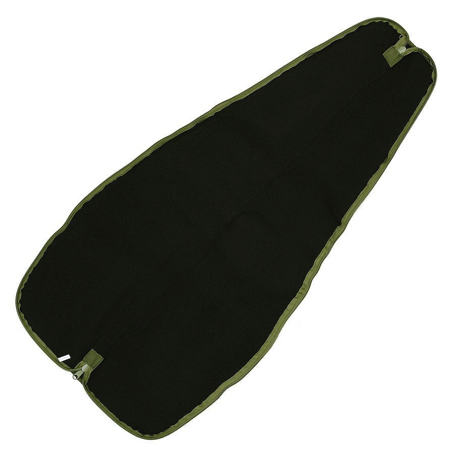 Funda para arma PREDATOR verde para armas largas hasta 110 cm con bolsillo y cremalleras