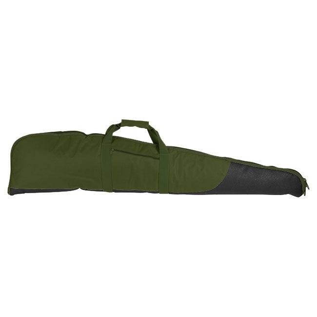Funda para arma PREDATOR verde para armas largas hasta 110 cm con bolsillo y cremalleras