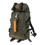 Mochila PARA 8 verde EDC, compacta inspirada en mochilas de paracaidista