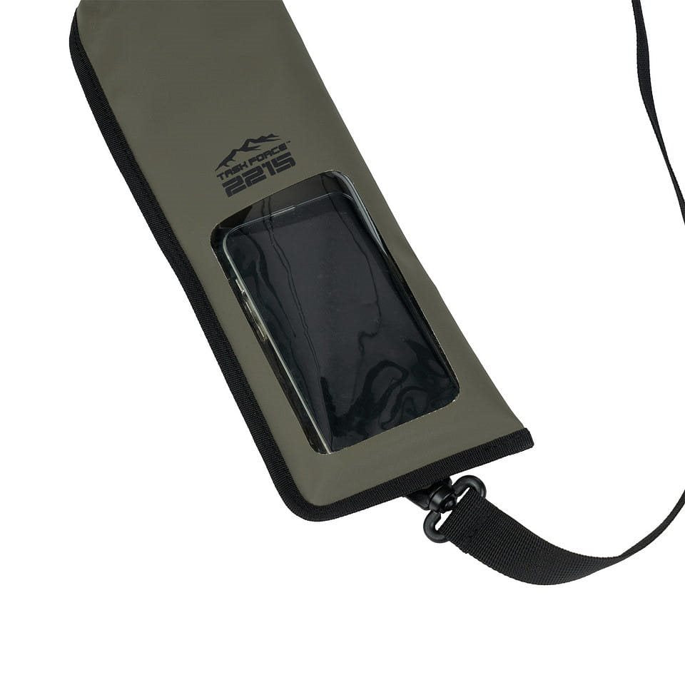 Funda impermeable para teléfono COYOTE con cierre de hebilla y diseño enrollable, protección contra agua, arena y polvo