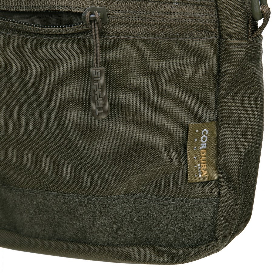 Bolsa bandolera EDC negra TASK FORCE 2215 para móvil, cartera y documentos