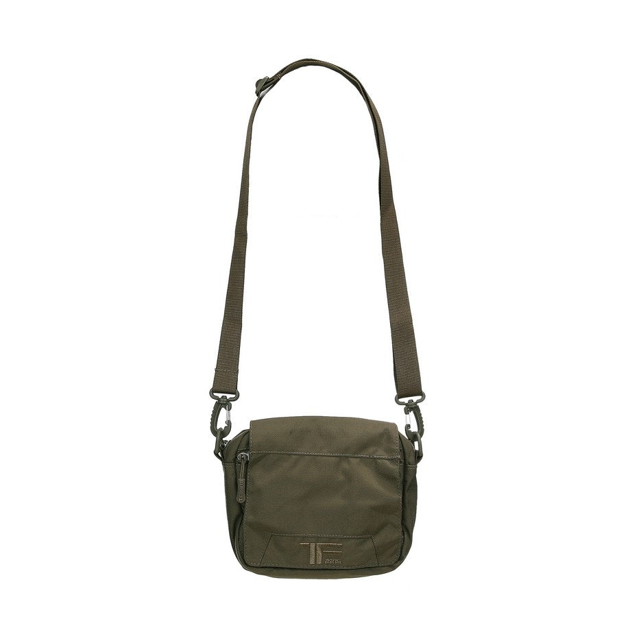 Bolsa bandolera EDC negra TASK FORCE 2215 para móvil, cartera y documentos