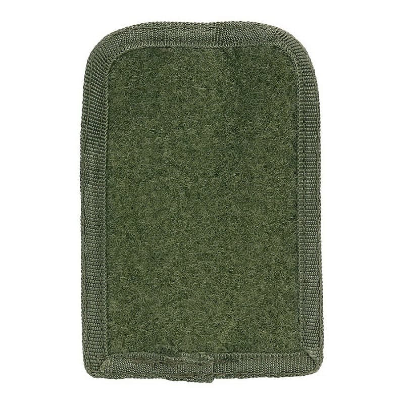 Estuche para tarjetas Business negro con ventana para tarjeta y correa con hebilla