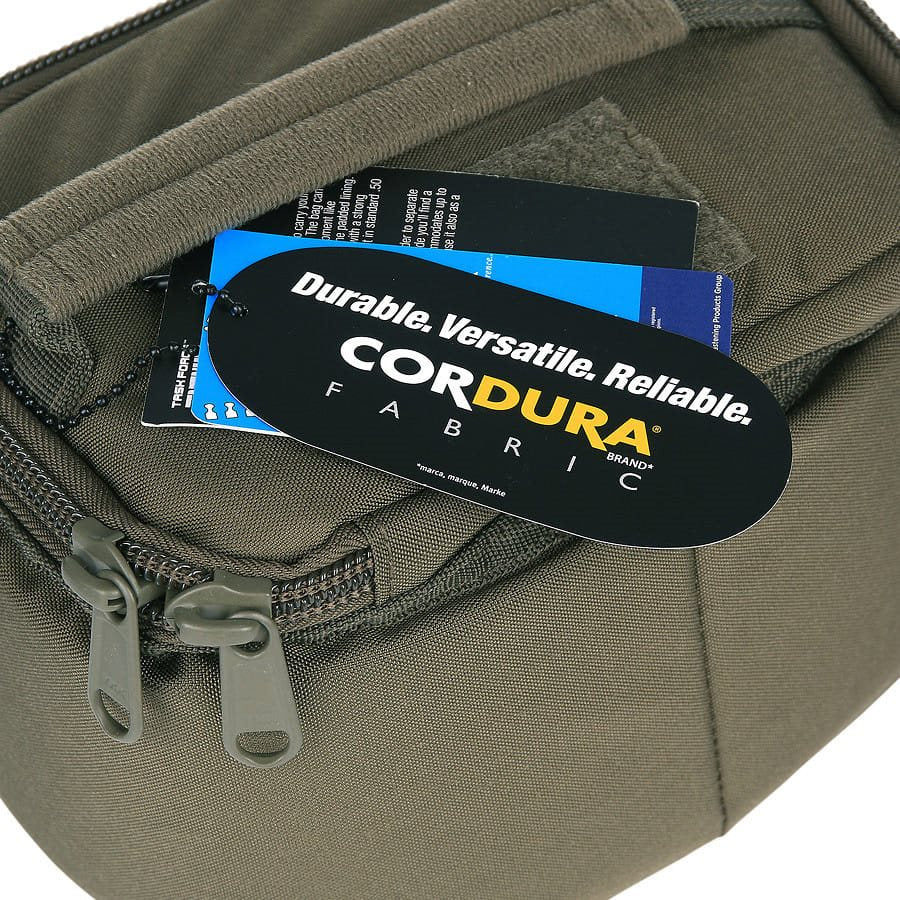 Bolsa AMMO verde con asa para equipo de tiro y accesorios tácticos