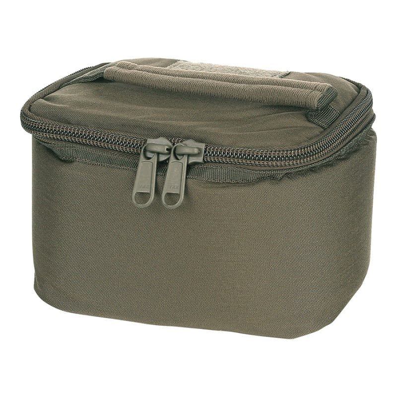 Bolsa AMMO verde con asa para equipo de tiro y accesorios tácticos