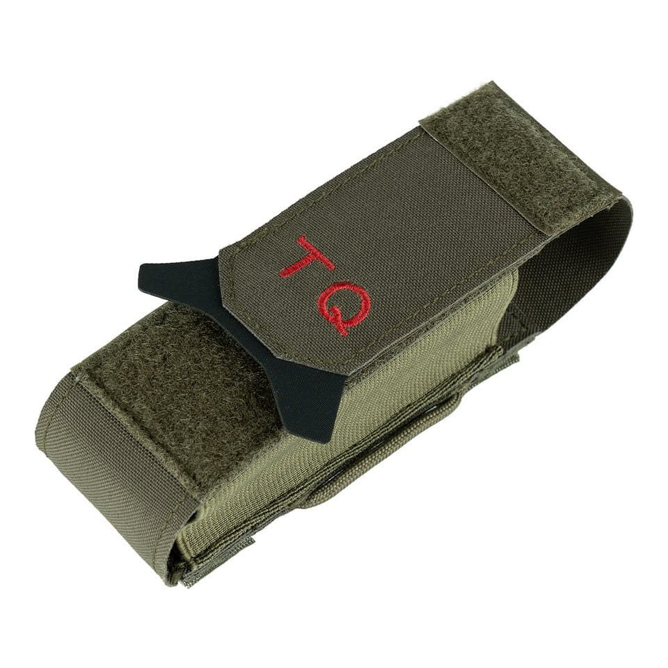 Funda TF-2215 TQ para torniquete, negra, nylon Cordura resistente