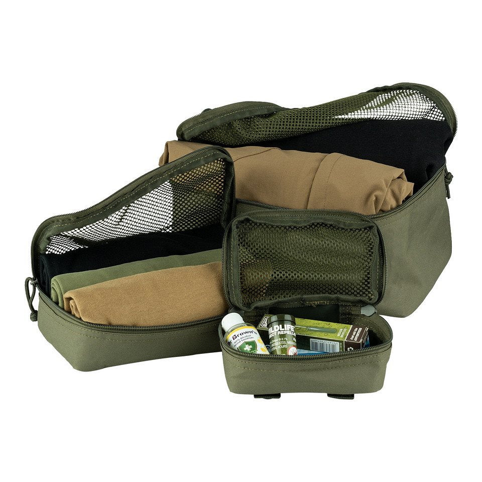 Funda organizador MOLLE (set de 3 piezas)