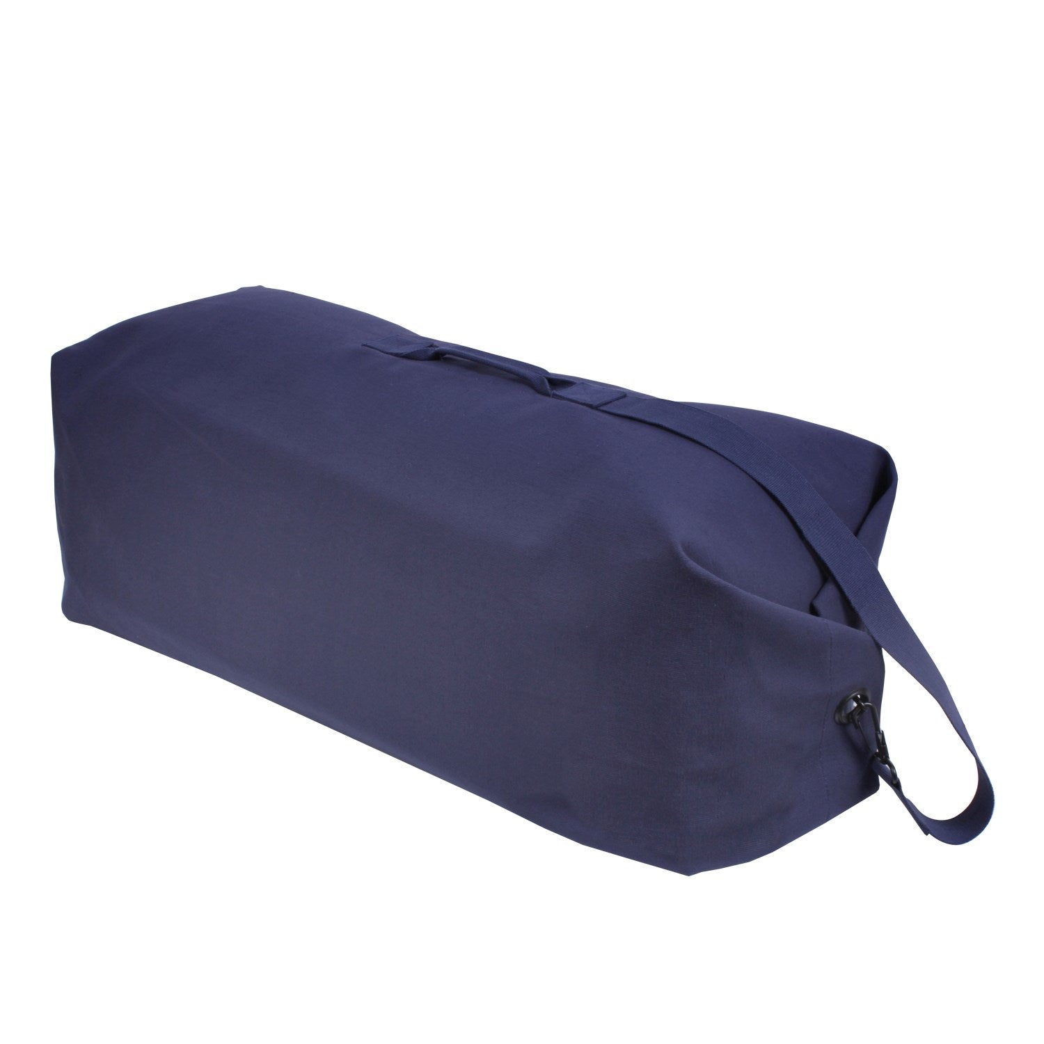 Saco náutico JUMBO verde de lona de algodón 107x63 cm con asa y correa