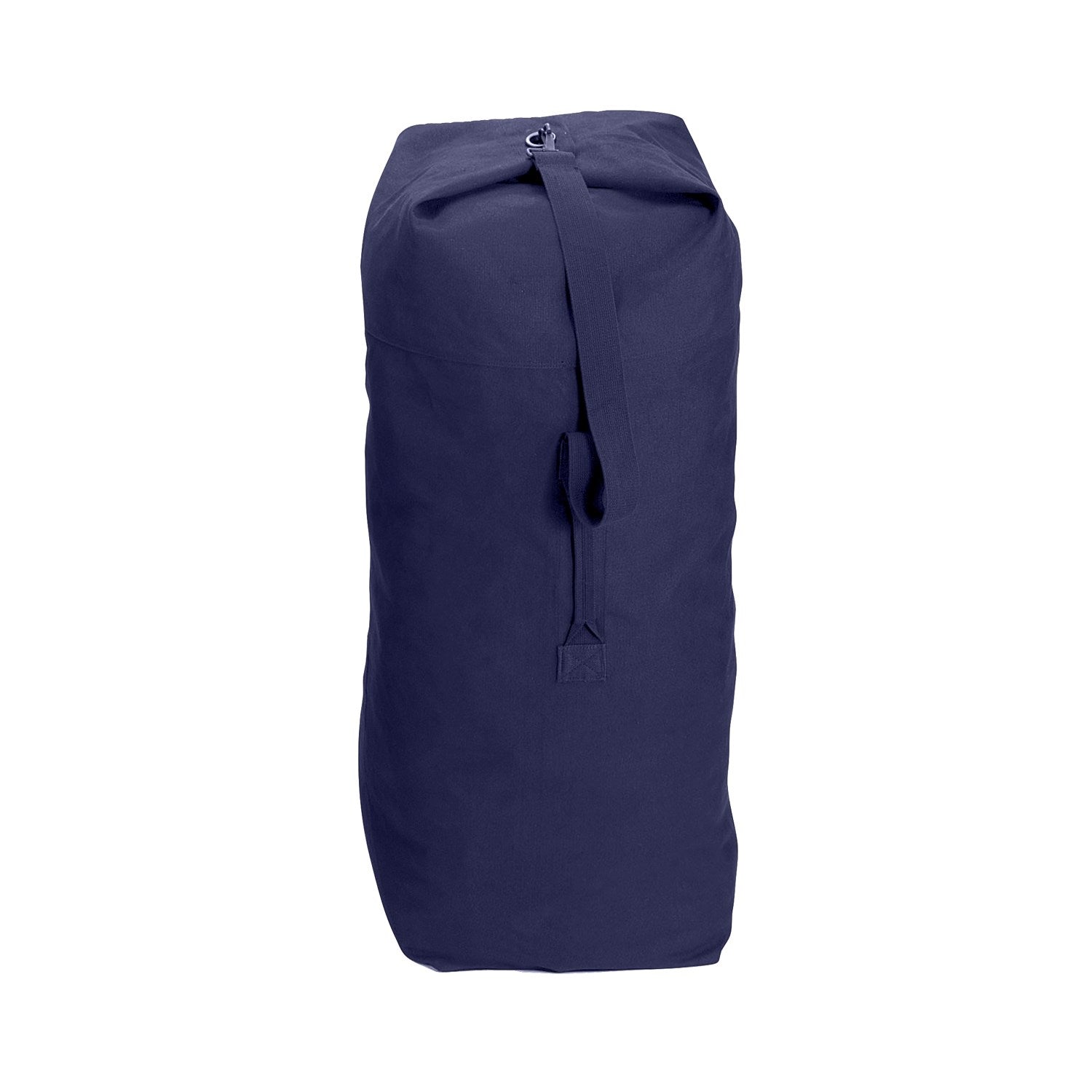 Bolsa de barco JUMBO negra de lona de algodón 107 x 63 cm