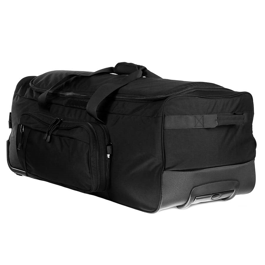 Bolsa de viaje CONTRACTOR con ruedas y bolsa pequeña desmontable, nylon resistente, 85x45x38 cm