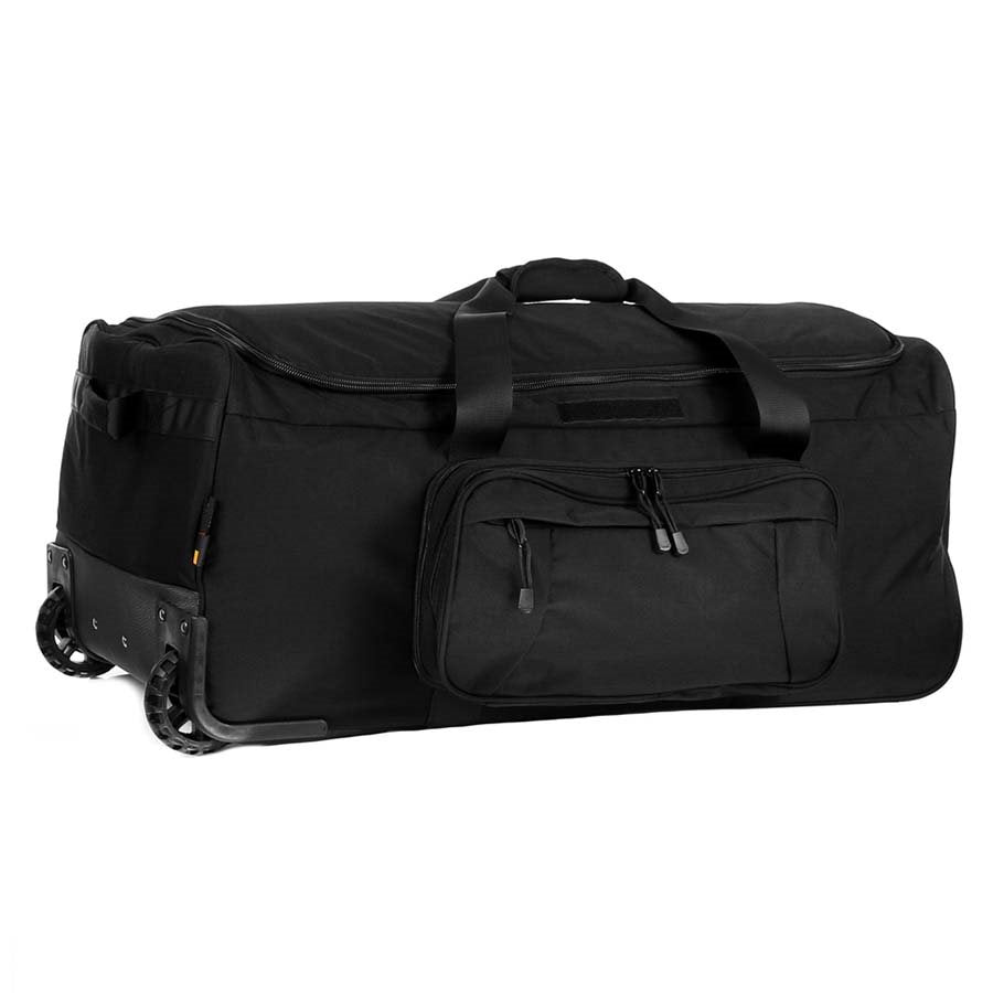 Bolsa de viaje CONTRACTOR con ruedas y bolsa pequeña desmontable, nylon resistente, 85x45x38 cm