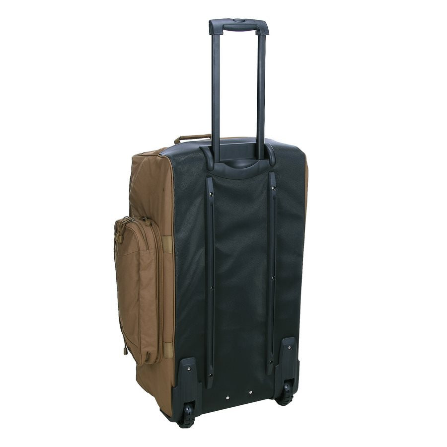 Bolsa de viaje CONTRACTOR con ruedas y bolsa pequeña desmontable, nylon resistente, 85x45x38 cm