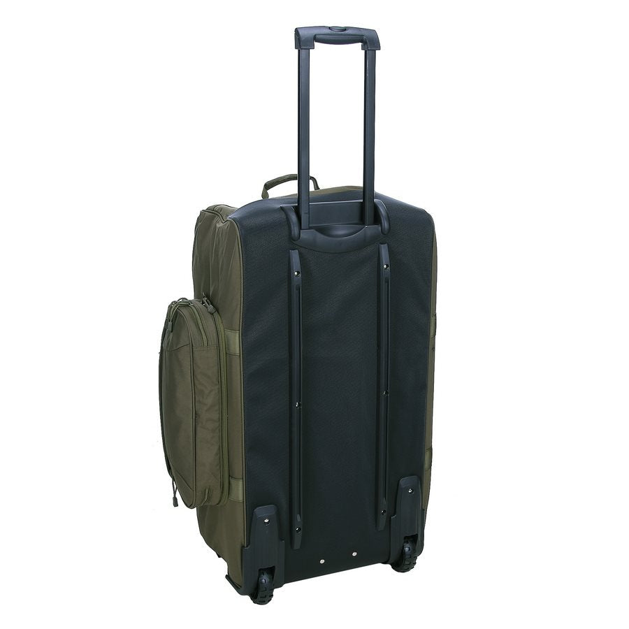 Bolsa de viaje CONTRACTOR con ruedas y bolsa pequeña desmontable, nylon resistente, 85x45x38 cm