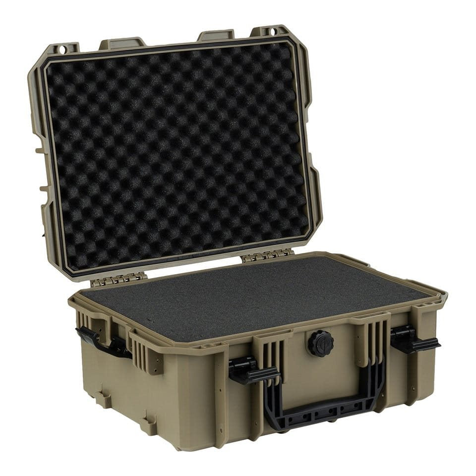 Maleta de plástico nº5 verde ForceGear - almacenamiento resistente para equipamiento táctico y exterior