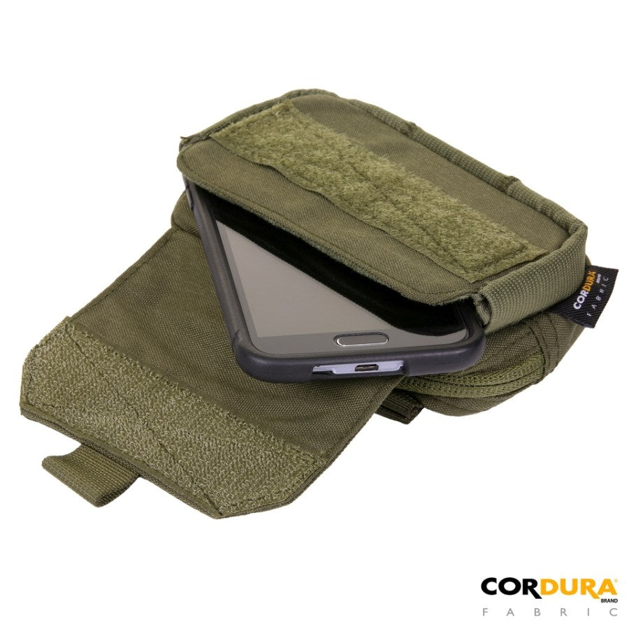 Funda CONTRACTOR universal negra en cordura para móviles, cámaras y navegación. Medidas: 140 x 100 x 60 cm.