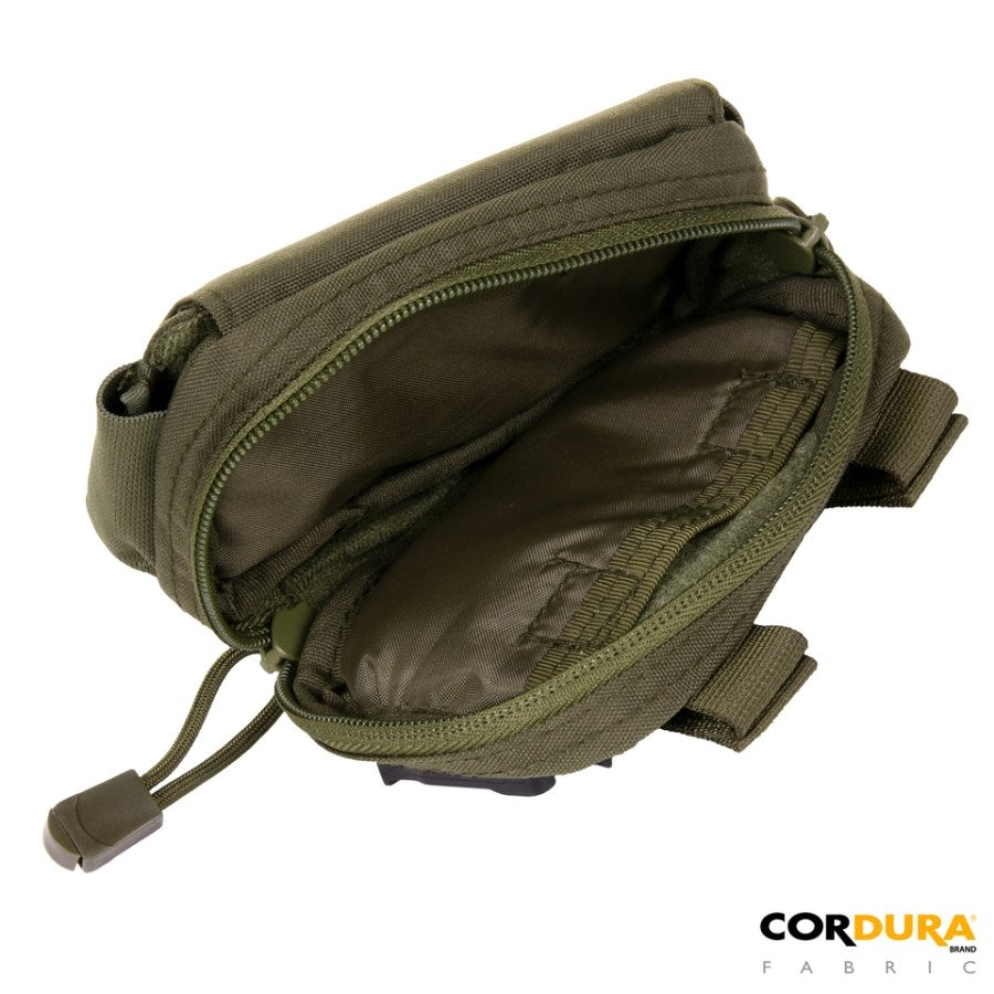 Funda CONTRACTOR universal negra en cordura para móviles, cámaras y navegación. Medidas: 140 x 100 x 60 cm.
