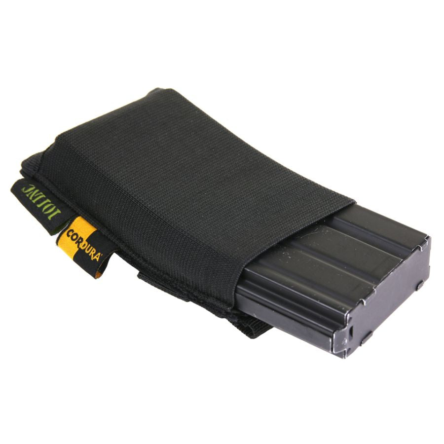 Funda elástica para cargador M4 Coyote en cordura, poliéster y elastano