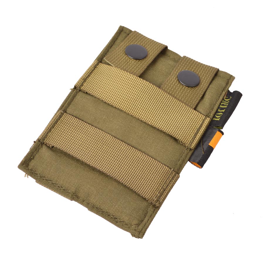 Funda elástica para cargador M4 COYOTE en color coyote, material cordura/poliéster/elastano