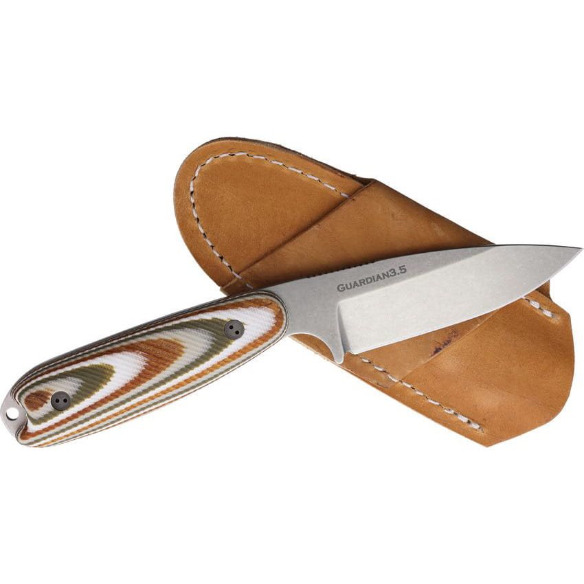 Cuchillo GUARDIAN 3.5 Snow Camo con hoja fija