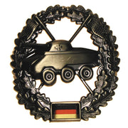 Insignia BW metálica para boina Panzeraufklärungstruppe - insignia de reconocimiento blindado