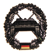 Insignia BW metálica para boina Panzerjägertruppe - imagen del producto