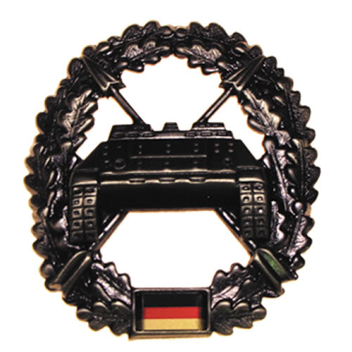 Insignia BW metálica para boina Panzerjägertruppe - imagen del producto