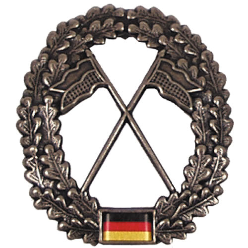 Distintivo metálico BW para boina Heeresaufklärer, insignia militar en metal