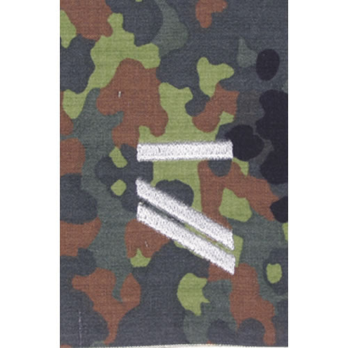 Hombrera BW OBERGEFREITER UA en camuflaje Flecktarn con bordado plateado, venta por par