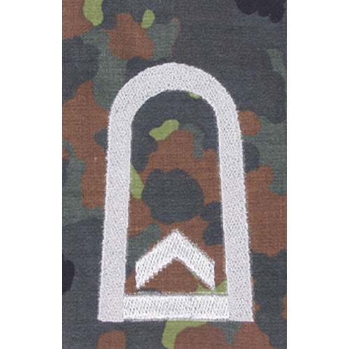 Hombrera Feldwebel Bundeswehr flecktarn con bordado plateado