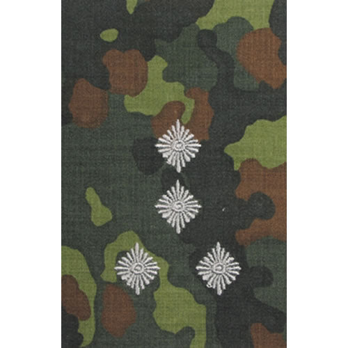 Hombrera BW Stabshauptmann Flecktarn con bordado plateado