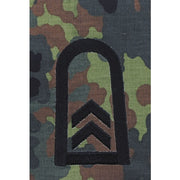 Hombreras BW Oberfeldwebel Flecktarn con bordado negro, par de insignias de hombro