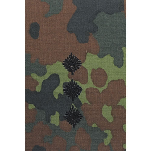 Hombreras BW HAUPTMANN Flecktarn con bordado negro, par