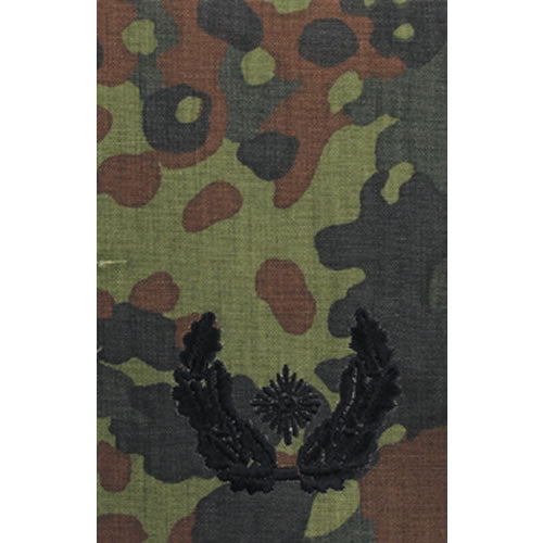 Hombreras BW MAJOR Flecktarn con bordado negro, par