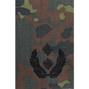 Charretera Bundeswehr Oberstleutnant en camuflaje Flecktarn con bordado negro