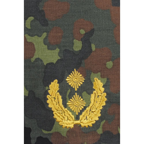 Hombreras BW GENERALMAJOR Flecktarn con bordado dorado, par