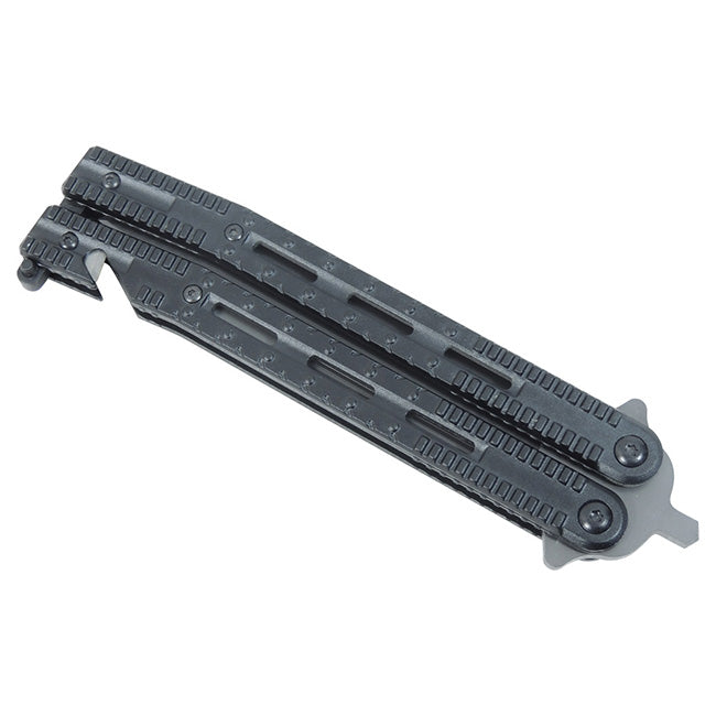Navaja mariposa metálica K25 Tactical 36214, cierre plegable