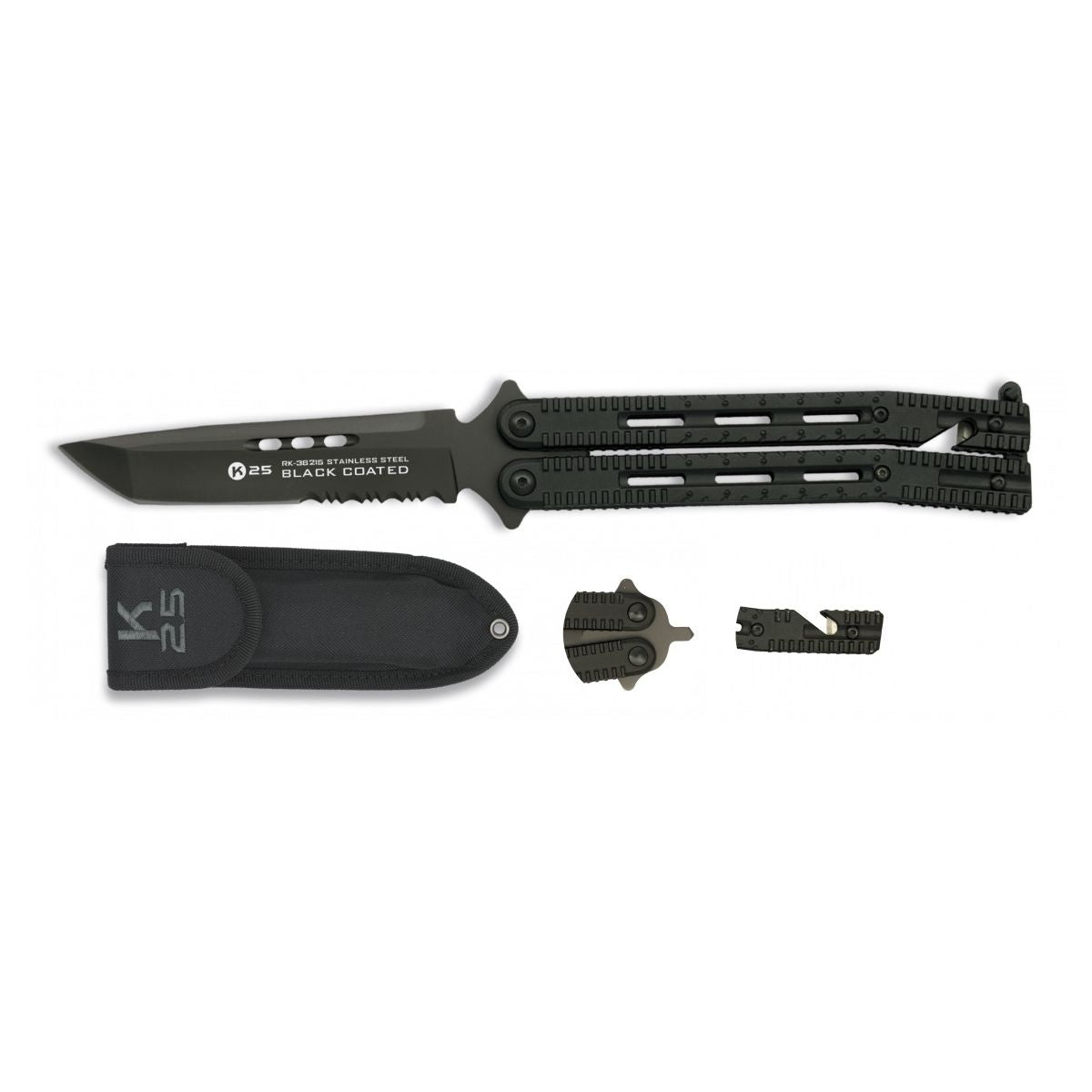 Navaja mariposa Tactical 36215 con hoja tanto de RUI Tactical