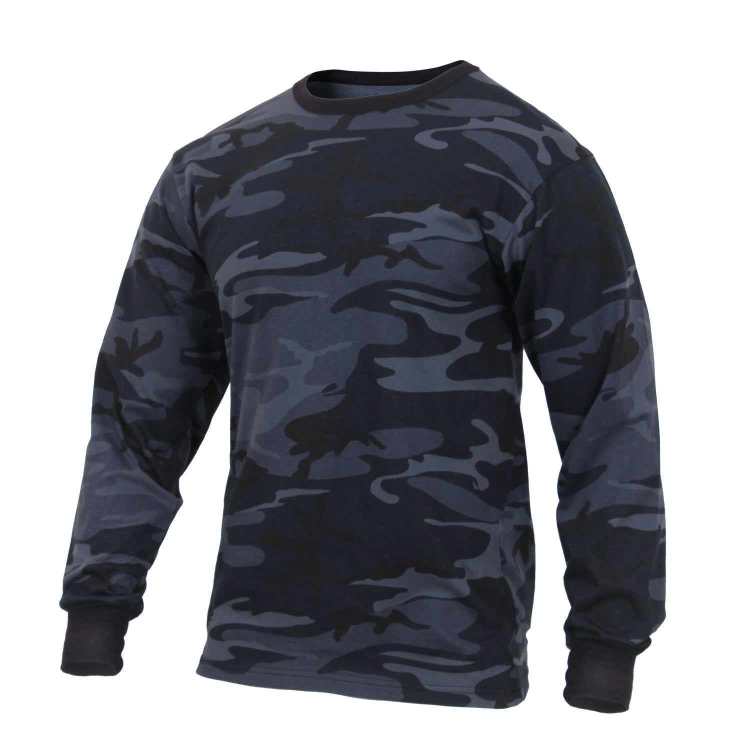 Camiseta Rothco de manga larga en colores clásicos y camuflaje