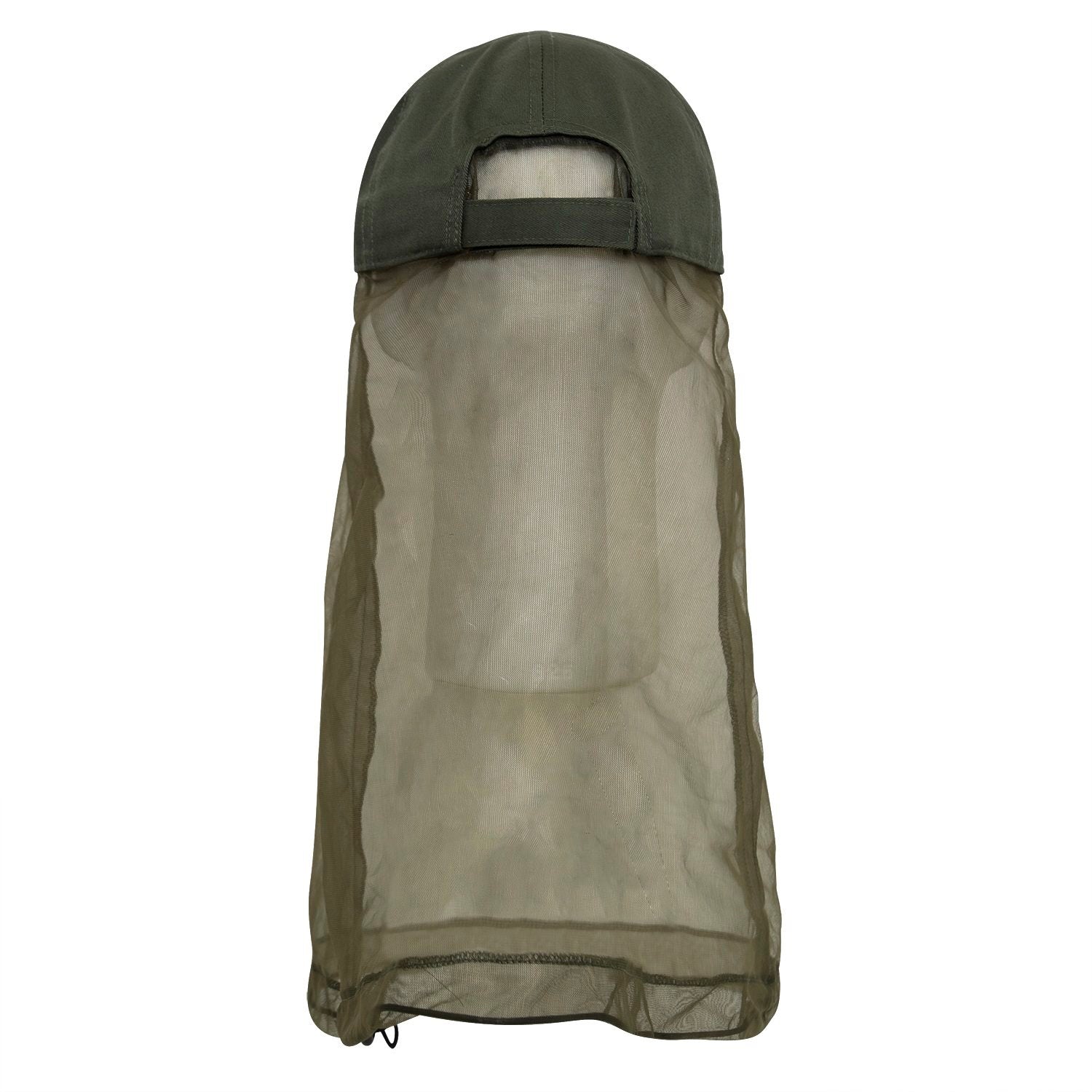 Gorra Baseball Operator khaki con mosquitera integrada y visera