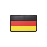 Parche bandera de Alemania 8x5 cm con velcro de goma resistente