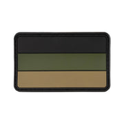 Parche velcro plástico bandera Alemania verde aprox. 8x5 cm