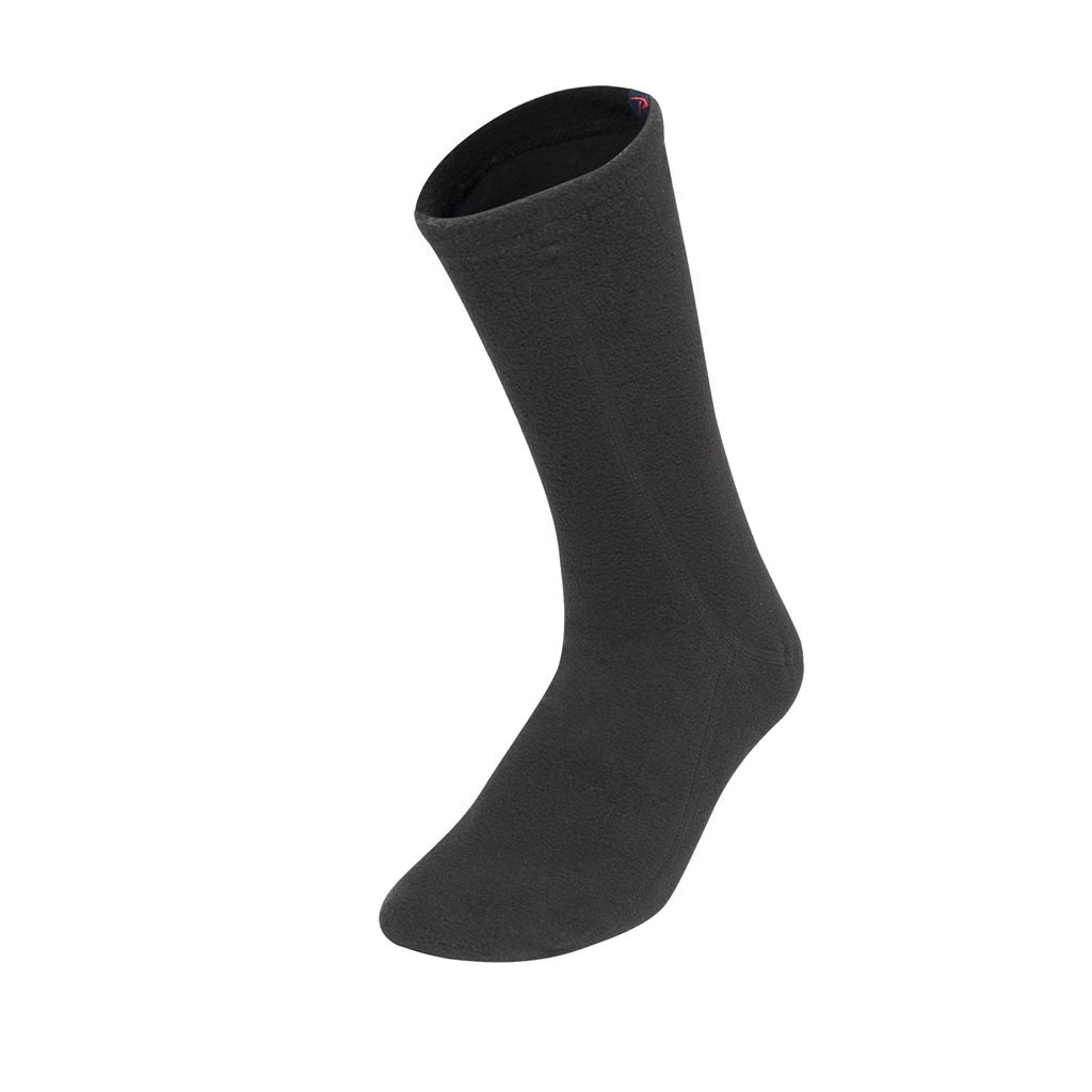Calcetines aislantes POLAR fleece negros, forro térmico, fabricado en USA