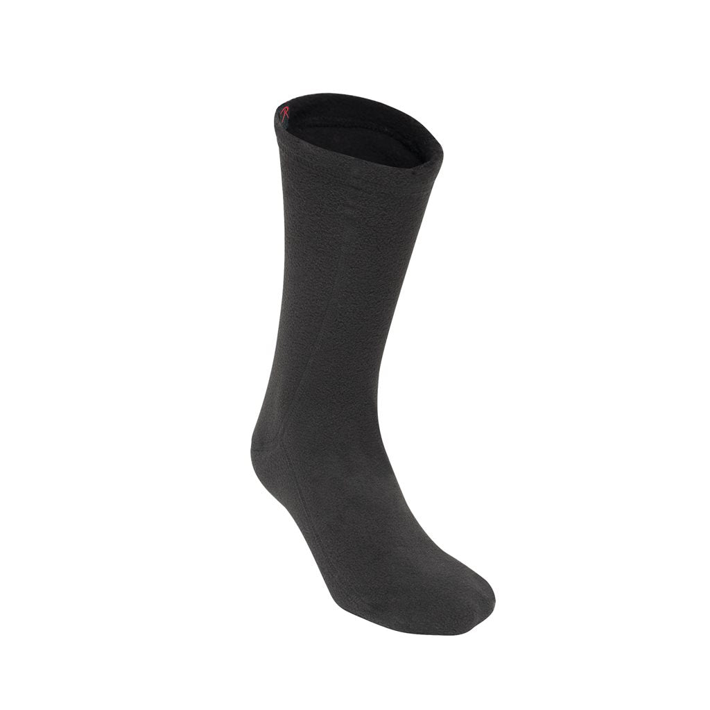 Calcetines aislantes POLAR fleece negros, forro térmico, fabricado en USA