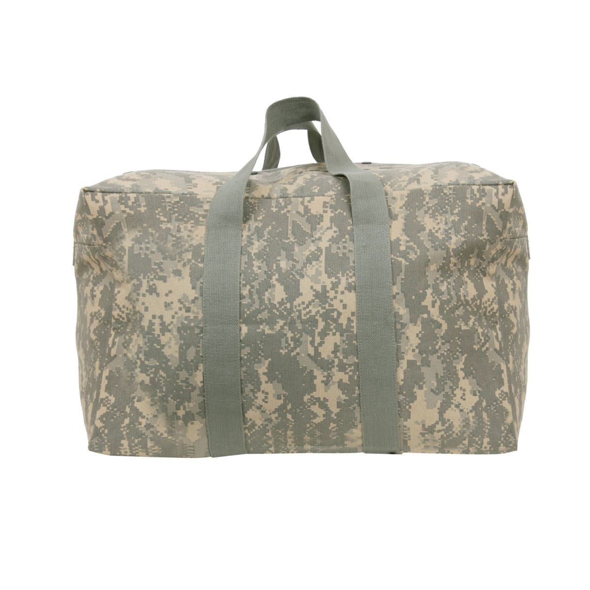Bolsa Parachute ACU Digital 61x38x33 cm, asas reforzadas, cremallera con tapeta, 100% algodon, camuflaje digital