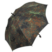 Paraguas rígido con camuflaje Flecktarn, diámetro 1,05 m